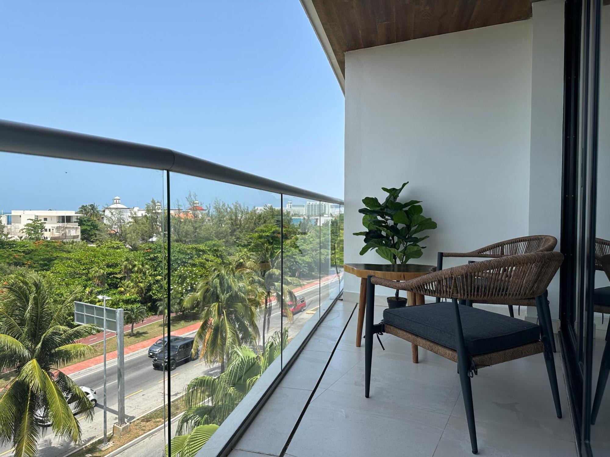 Ocean View Cancun Apartment Exterior foto